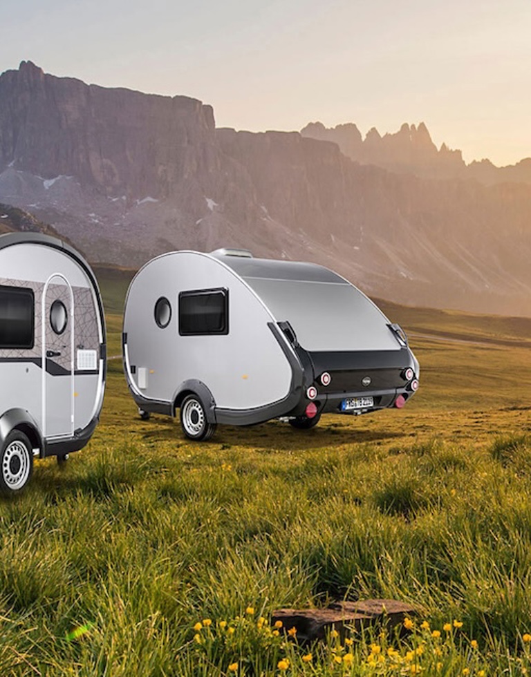 T@B campingvogne kombinerer ikonisk retrodesign, kompakt størrelse og høj kvalitet