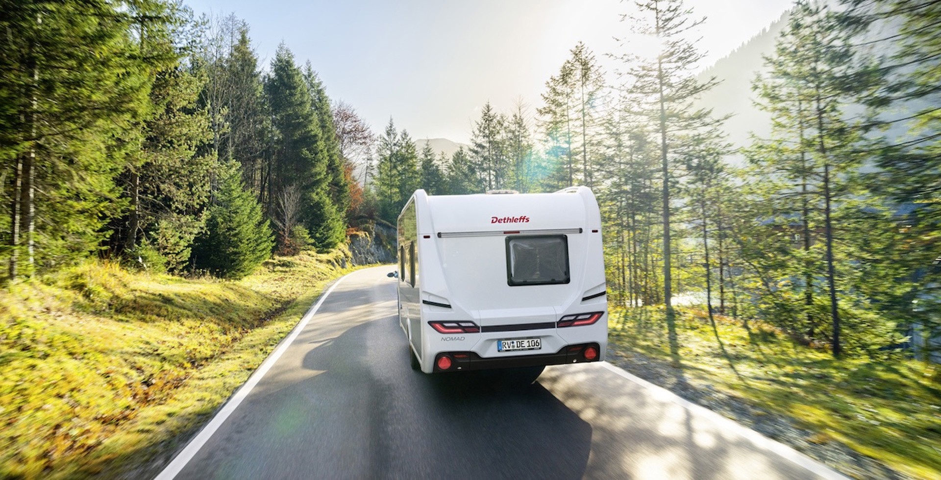 Dethleffs Nomad har stilrene detailjer